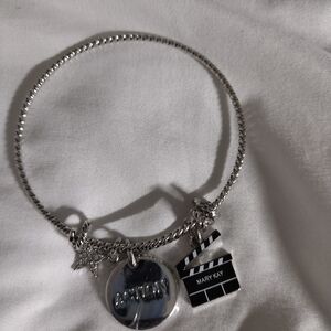 Mary Kay Silver Bracelet with Charms